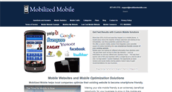 Desktop Screenshot of mobilizedmobile.com